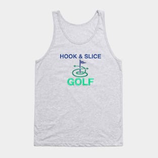 Hook and Slice Golf Tank Top